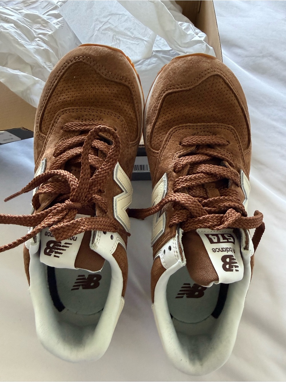 New Balance 574 Box - Brown/Beige - Picture 3 of 5